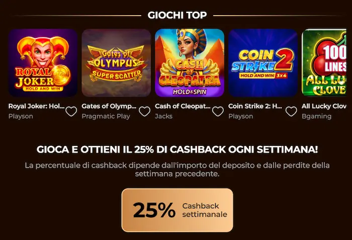 RodeoSlot Casino games