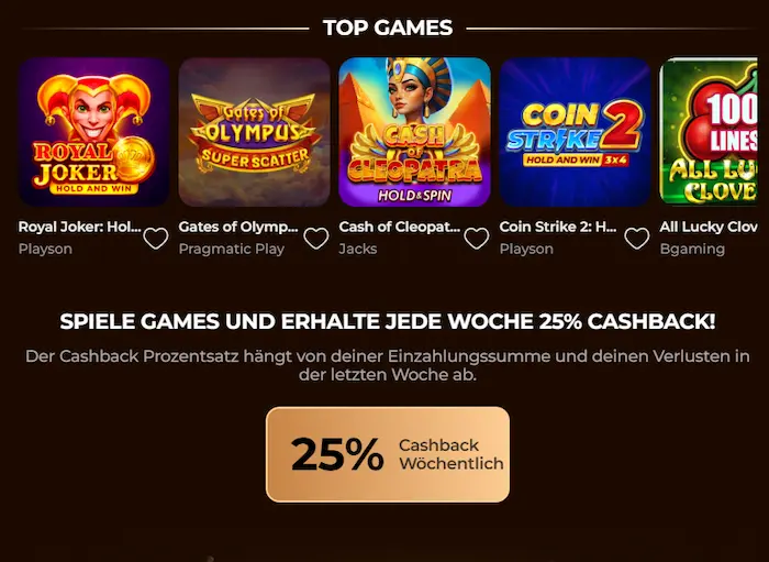 RodeoSlot Casino games